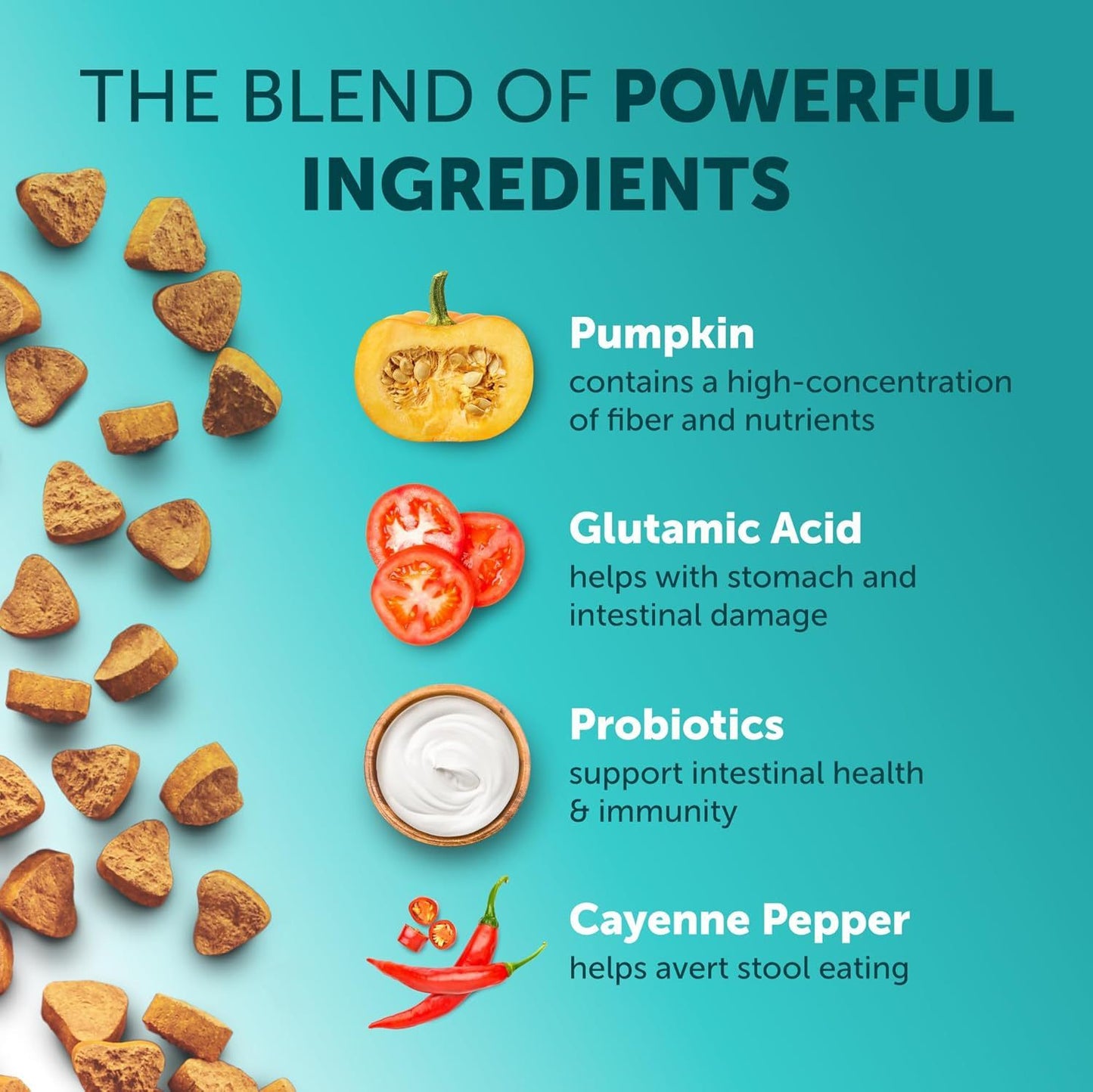 No Poo Duck-Flavored Probiotic Powerhouse for Canine Gut Health & Immunity