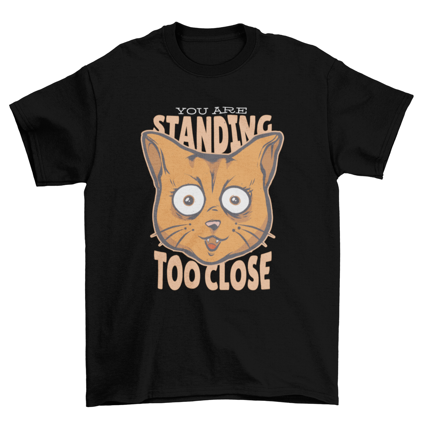 Paws Off! The Feline Personal Space Defender Tee