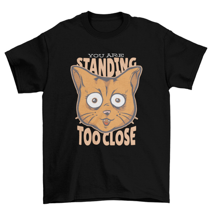 Paws Off! The Feline Personal Space Defender Tee
