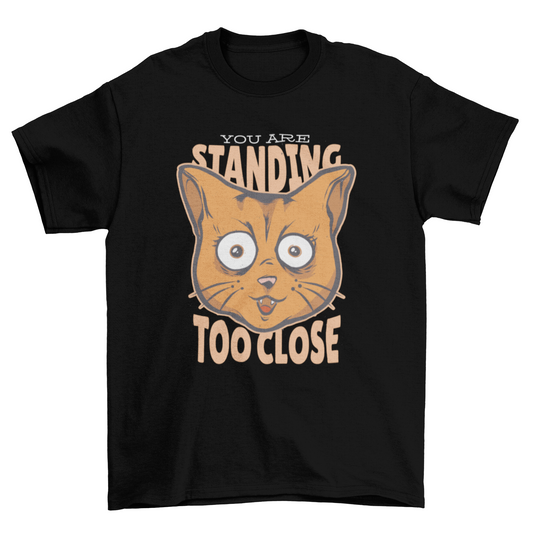 Paws Off! The Feline Personal Space Defender Tee