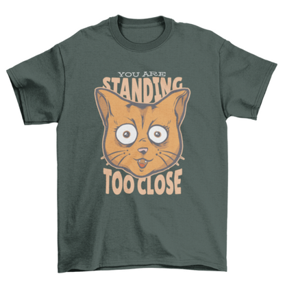 Paws Off! The Feline Personal Space Defender Tee
