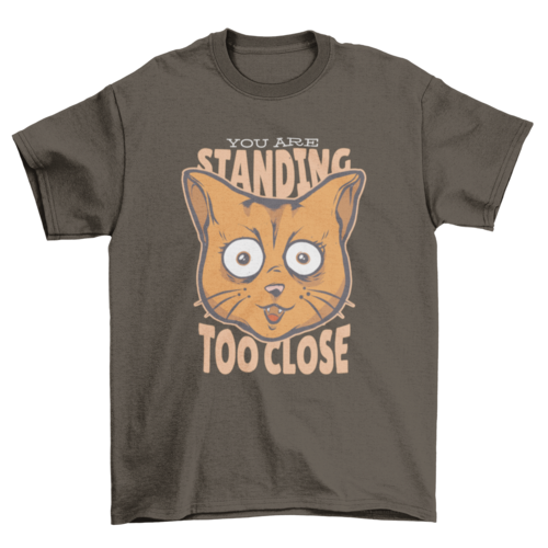 Paws Off! The Feline Personal Space Defender Tee