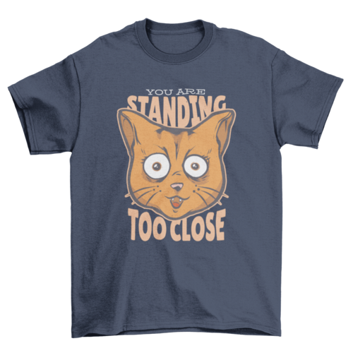 Paws Off! The Feline Personal Space Defender Tee