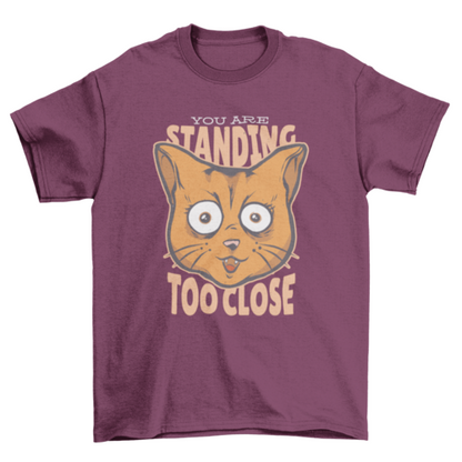 Paws Off! The Feline Personal Space Defender Tee