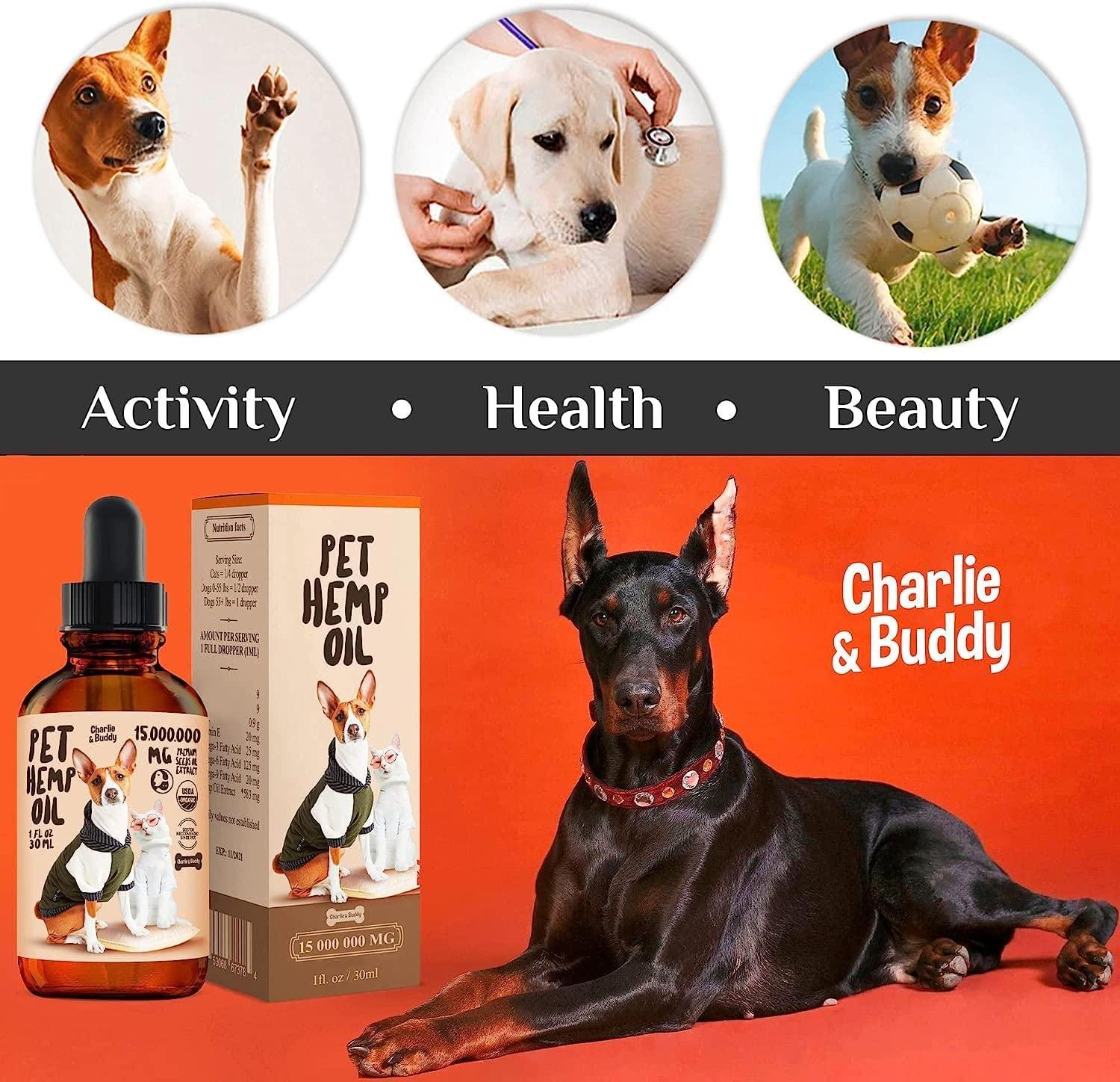 Pet Hemp Oil Supplement