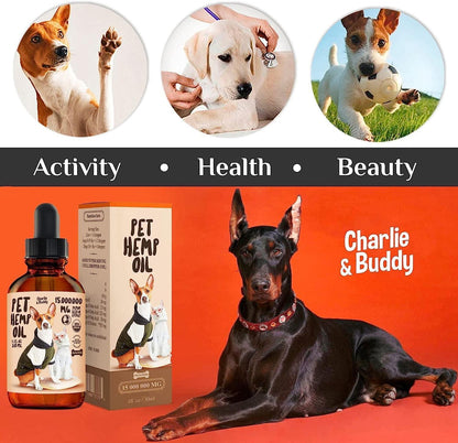 Pet Hemp Oil Supplement