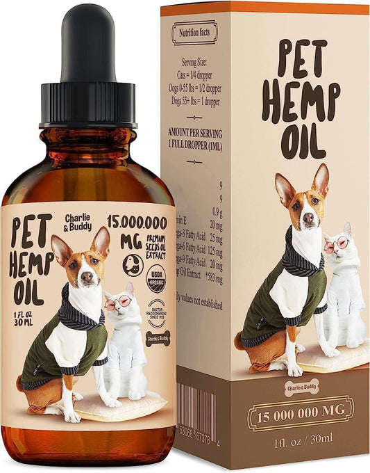 Pet Hemp Oil Supplement