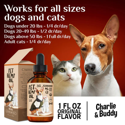 Pet Hemp Oil Supplement