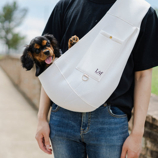 Pet Sling Carrier Secure Stylish Travel for Small