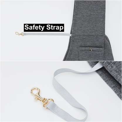Pet Sling Carrier Secure Stylish Travel for Small