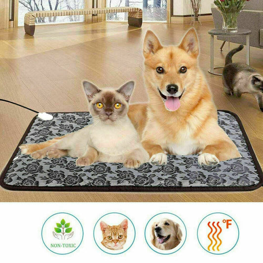 Self-Heating Thermal Pet Bed – Portable, Non-Electric Warming Pad for Cats & Dogs