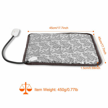 Self-Heating Thermal Pet Bed – Portable, Non-Electric Warming Pad for Cats & Dogs