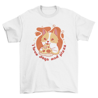 Slice of Pupperoni Tee: The Paw-fect Pizza Pup T-Shirt