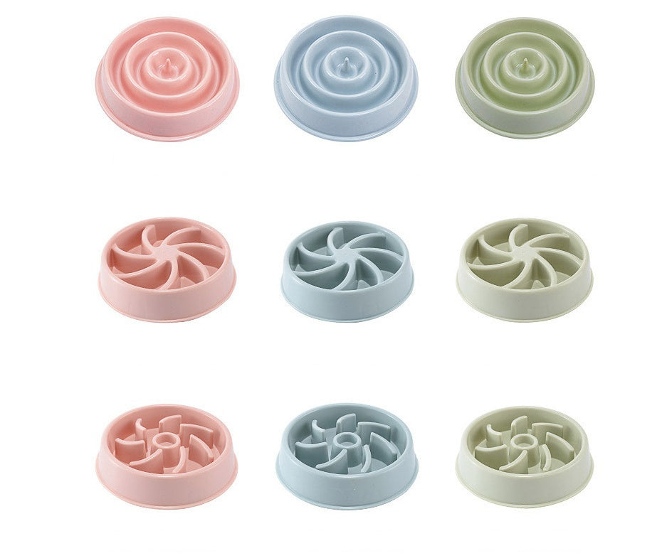 Slow Feeder Dog Bowl | Anti-Gulp Puzzle Dish | Eco-Friendly Pet Food Maze