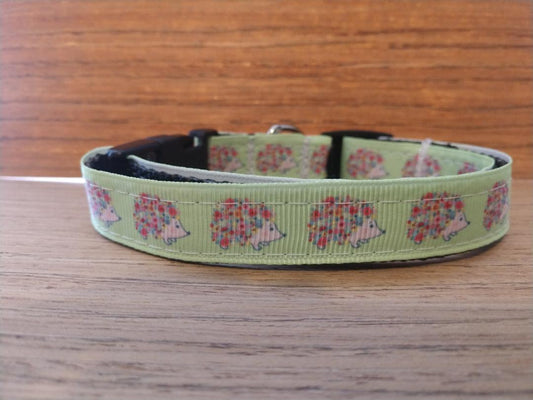 Small Hedgehog Print Collar