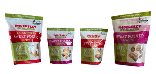 Sweet Potato Snaps – All-Natural, Non-GMO, Vegan Pet Treats 
