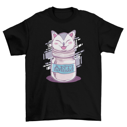 The Feline Feel-Good Formula T-Shirt