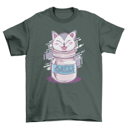 The Feline Feel-Good Formula T-Shirt