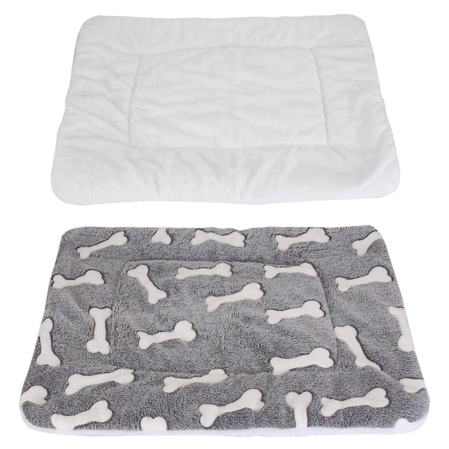 Soft, comfortable flannel dog bed mat by DailySale, perfect for pets to rest and relax in cozy pet supplies.