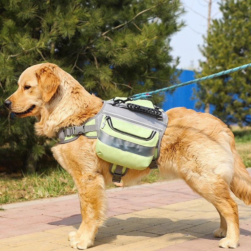 Gear up for adventure with our durable, waterproof dog hiking backpack! Available in a stylish camouflage color, it’s designed for comfort and convenience with multiple pockets and breathable mesh. Perfect for hiking, camping, or travel – ideal for active dogs like golden retrievers! Available in sizes for small and large breeds.