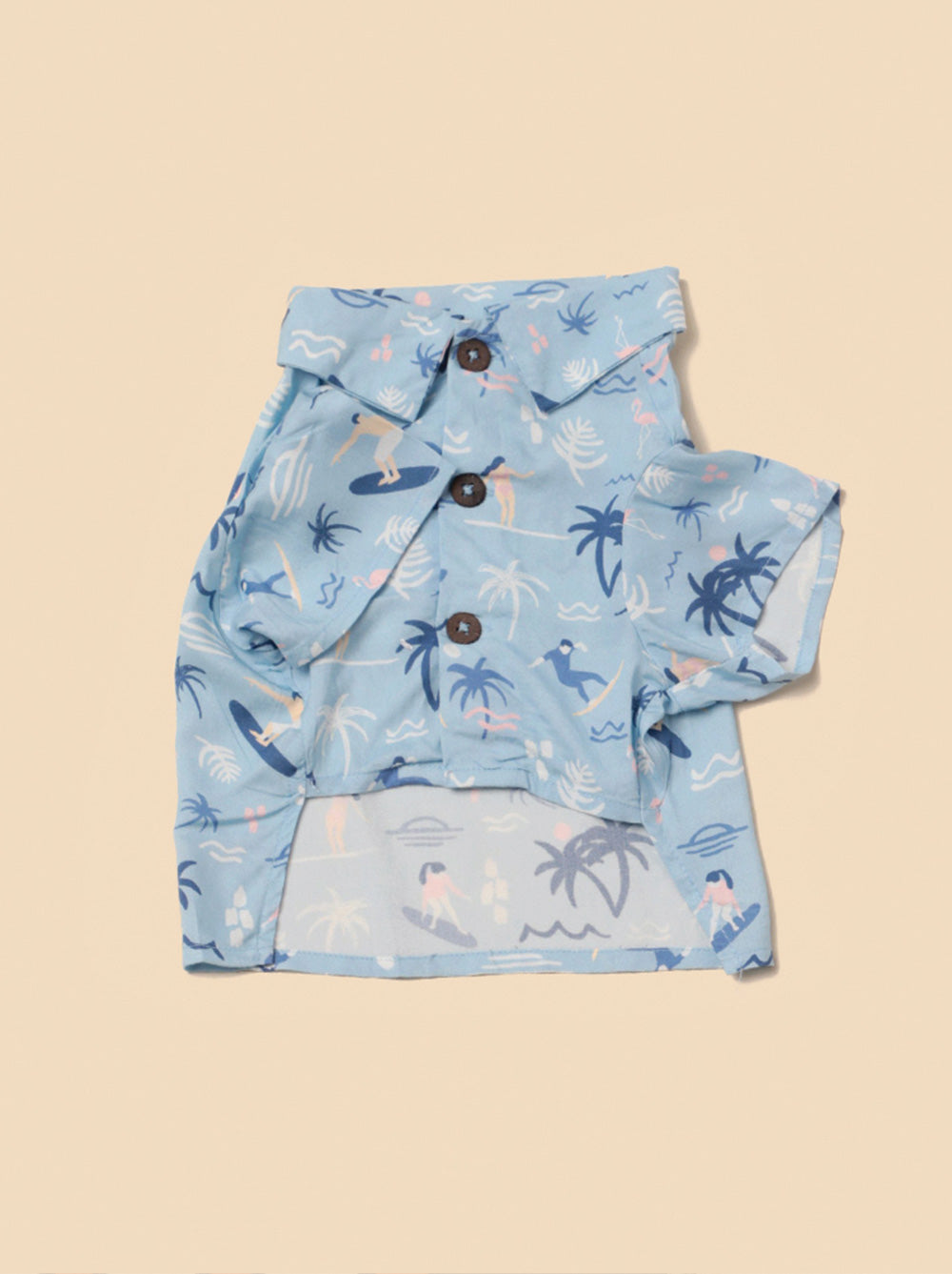 Good Thomas Surfs Up BBQ shirt dog lifestyle – tropical print lightweight matching shirt