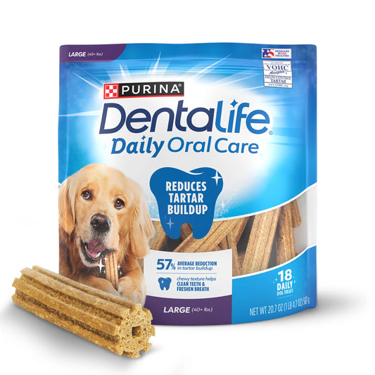 Purina Dental Chews: Daily Oral Care, Chicken Flavor