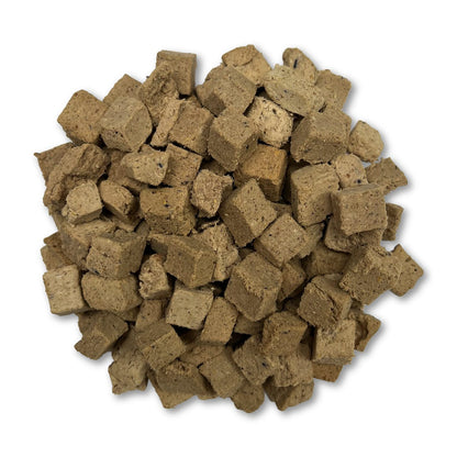 Grain-free freeze-dried raw beef dog food packaging front view Montana Dog Food Co