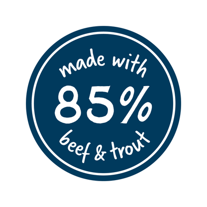 Montana Dog Food Co Surf and Turf Adventure Fuel front label grain-free freeze-dried raw food