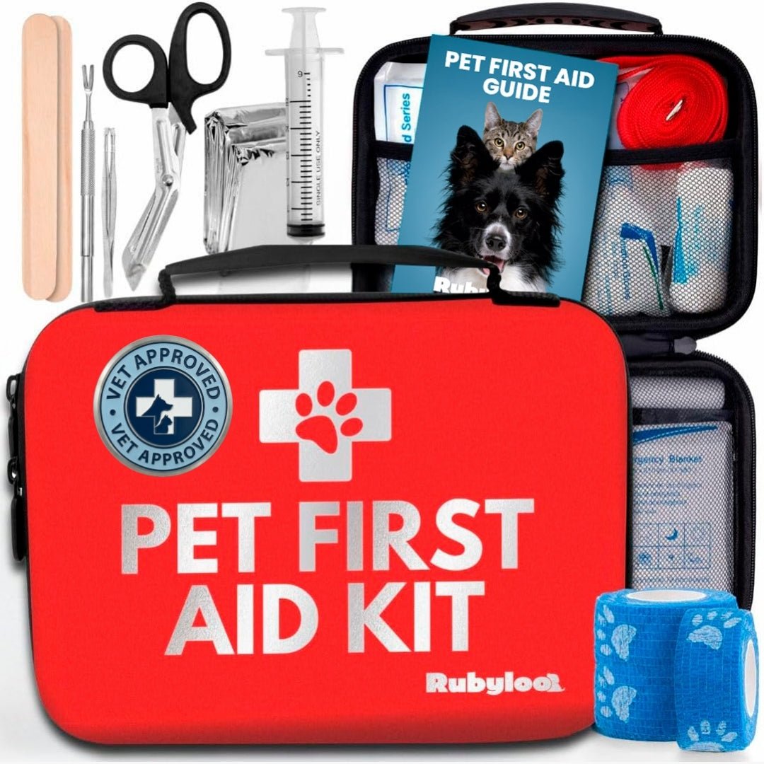 Rubyloo pet first aid kit for dogs and cats – vet approved essentials main product shot