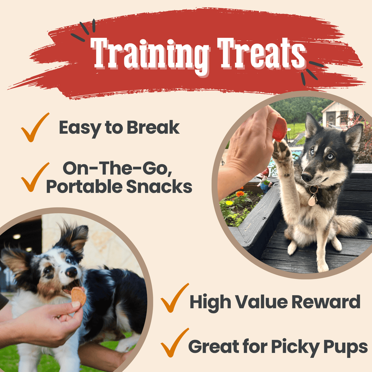 Farm to Pet Turkey and Chicken Chips 12oz Value Bundle as High-Value Dog Training Treats
