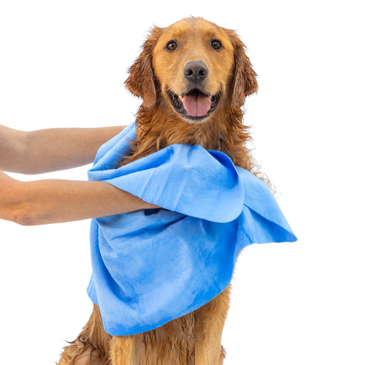 Rubyloo dog drying shammy towel – Rapid Dry Technology main product shot