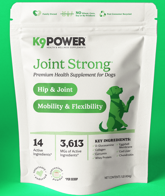 K9 Power Joint Strong support supplement targeting mobility and flexibility