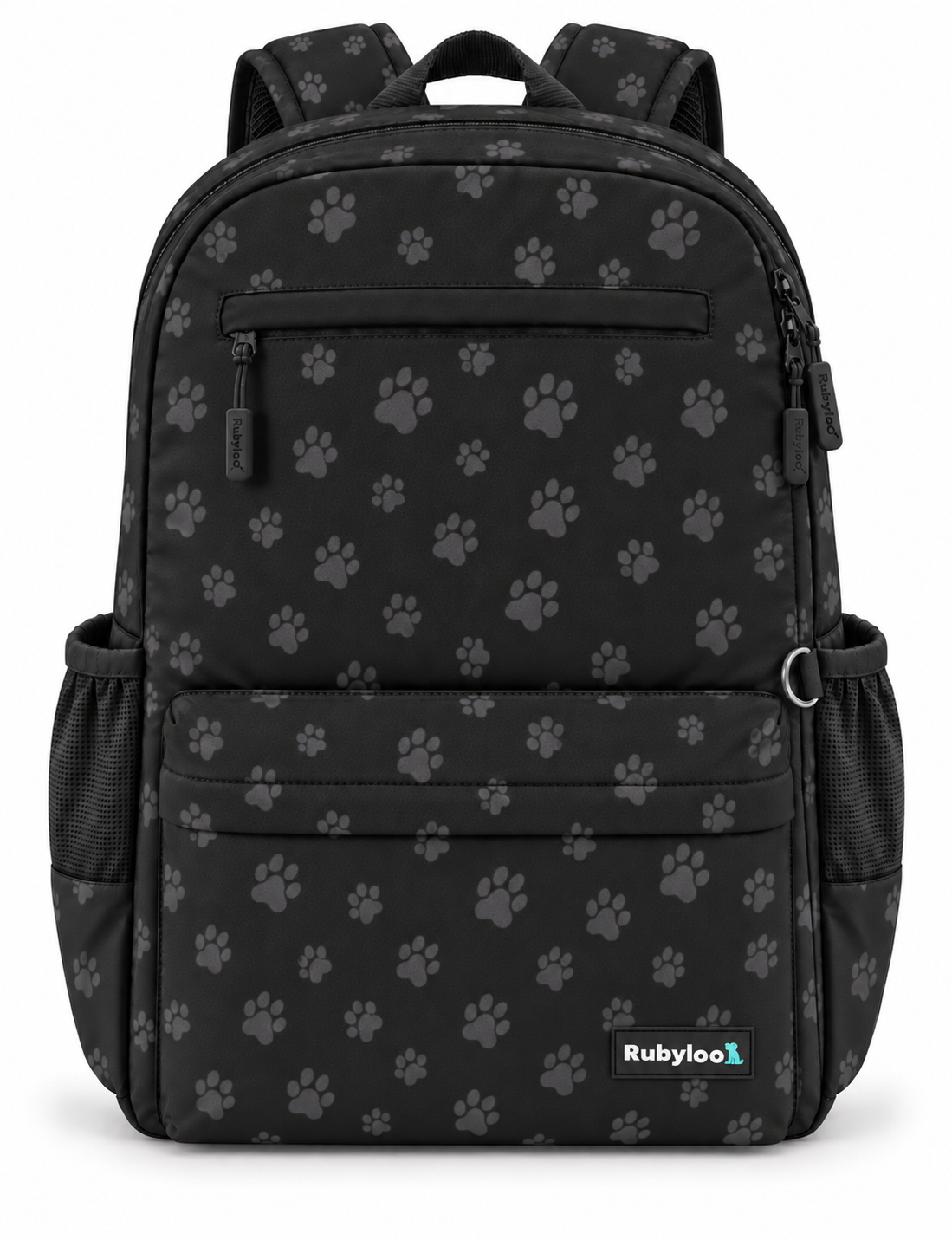 The Original Doggy Bag Backpack – 10 Pockets, 6-Piece Kit, TSA Approved | Rubyloo
