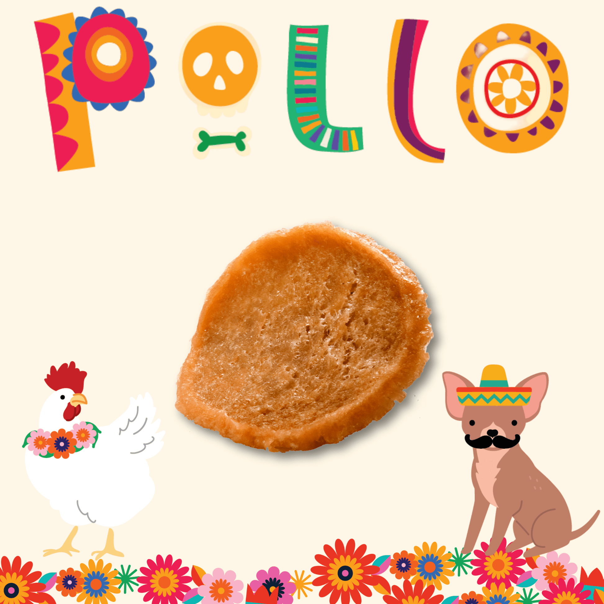 Premios Para Perros fiesta pack chicken Pollo bag single-ingredient dog treat