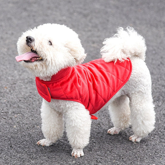 Fur-Lined Dog Winter Vest | Warm Pet Jacket
