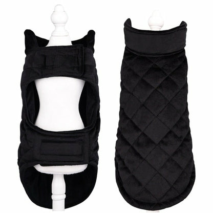 Fur-Lined Dog Winter Vest | Warm Pet Jacket